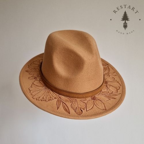 Kapelusz Koło kwiatów